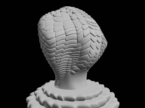 Extended Cobra with Open Fangs 3D Print Model