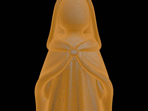 Regal Queen Figure 3D Print Model 3D Print Model