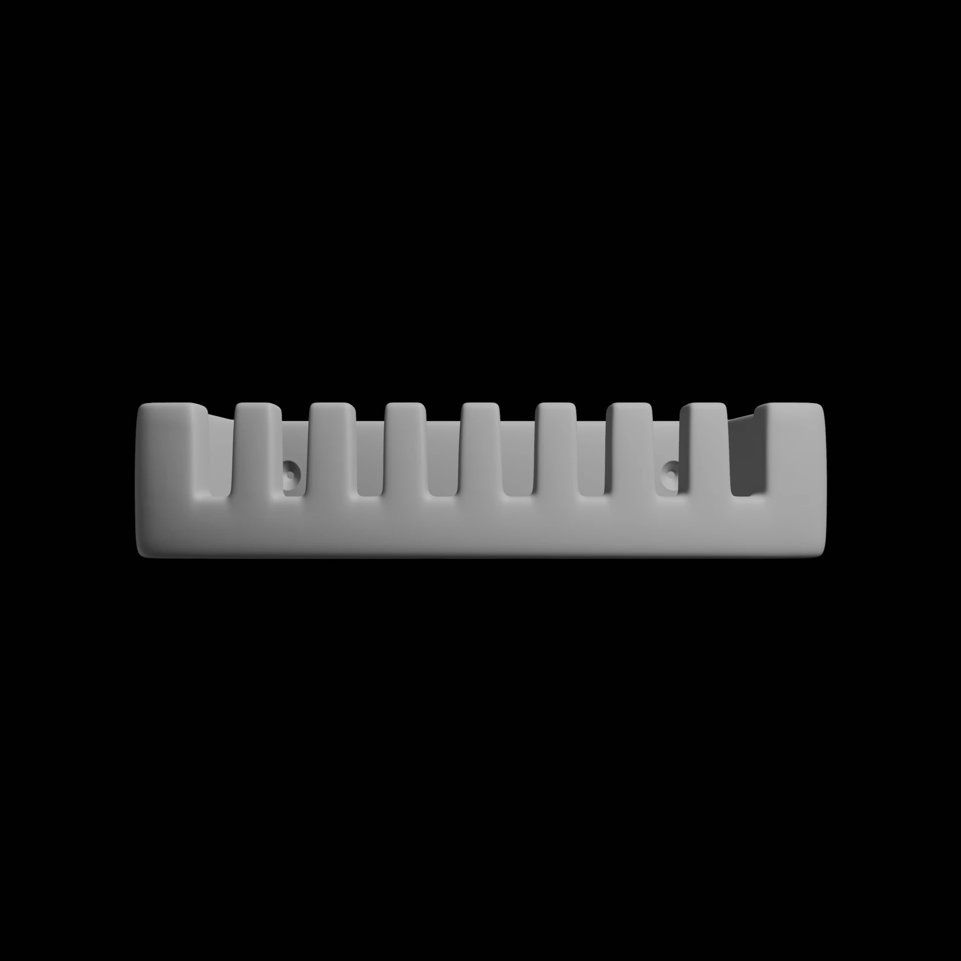 Toothbrush Holder Bathroom Accessory 3D Print Model .c4d .max .obj .3ds .fbx .stl .blend 