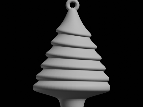 Ornamento per l'albero di Natale Modello di stampa 3D Decorazione natalizia Modello di stampa 3D