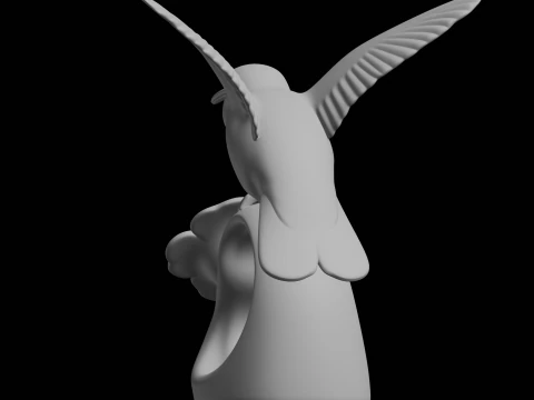 Hummingbird 3D Print Model