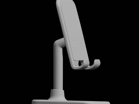 Universal Phone Tablet Stand Tech Accessory 3D Print Model
