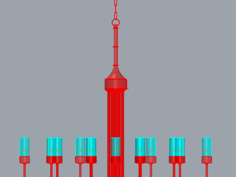 Cometa 24 cylinder glass 3Dモデル