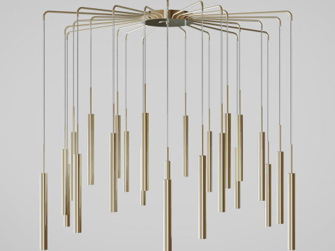 Chandelier Cometa 24 Arms pendant 3Dモデル