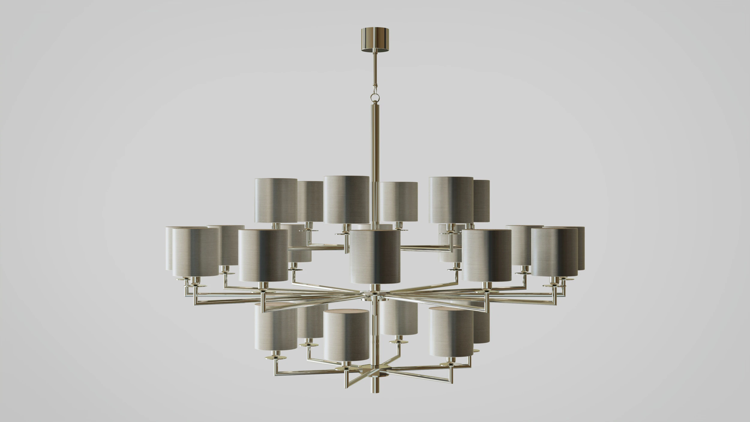 Chandelier COMETA 24 ARMS 3D Model .c4d .max .obj .3ds .fbx .stl .blend