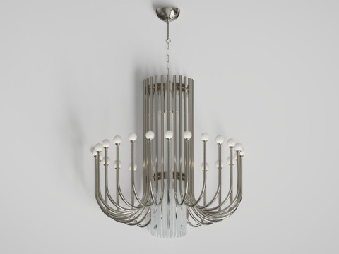 Chandelier COMETA 24 SPHERES 3Dモデル