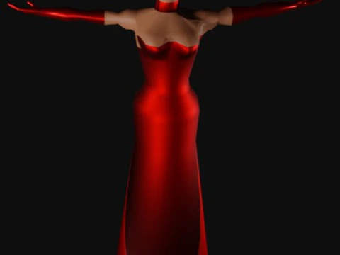 Stylized Formal Female NPC Pack 3D Model