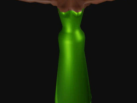 Stylized Formal Female NPC Pack 3D Model