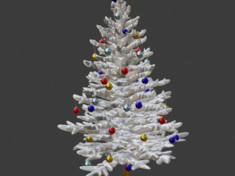 Noel Ağacı fbx 3D Model