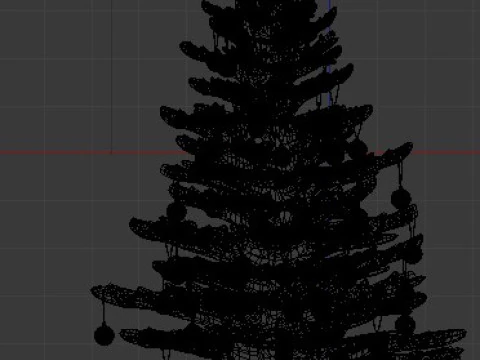 Christmas Tree fbx 3D Model
