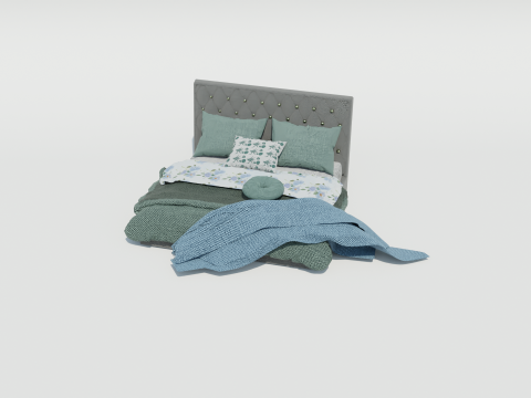Wisteria Joybird Bed 3D Model