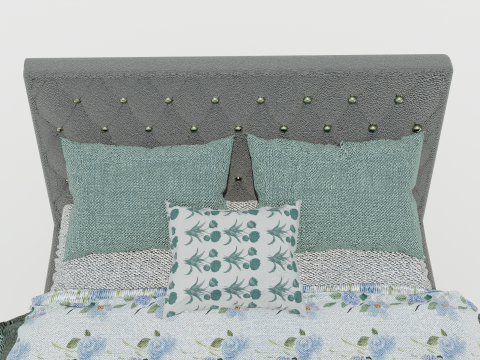 Wisteria Joybird Bed 3D Model