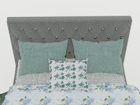 Wisteria Joybird Bed 3D Model