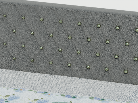 Wisteria Joybird Bed 3D Model