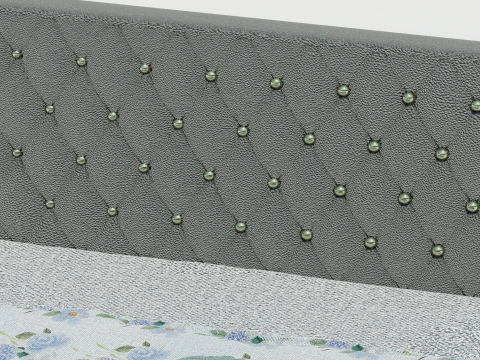 Wisteria Joybird Bed 3D Model
