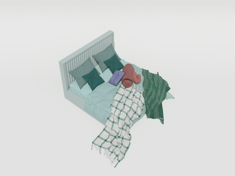 Audrey Shahenshah Bed Modèle 3D