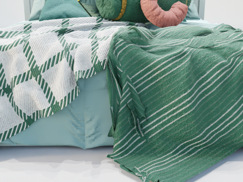 Audrey Shahenshah Bed 3D Model