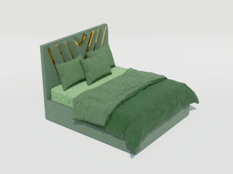 Galaxy Maelin Bed 3D Model
