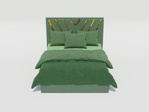 Galaxy Maelin Bed 3D 模型