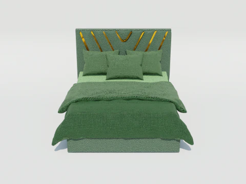 Galaxy Maelin Bed 3D Model