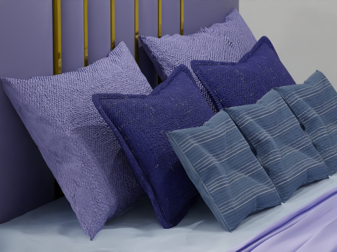 Cory Daffodil Bed 3D Model