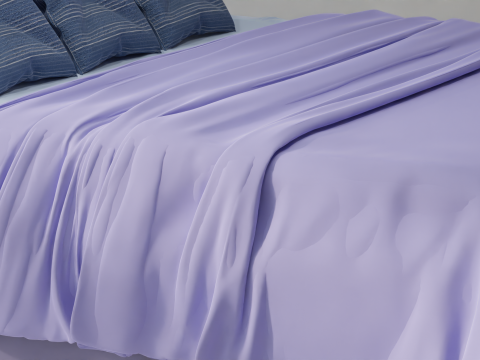 Cory Daffodil Bed 3D Model