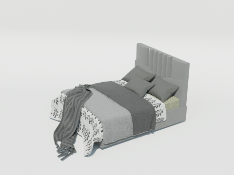 Kent Bluestare Bed Modèle 3D