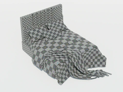 Cama Kent Bluestare Modelo 3D