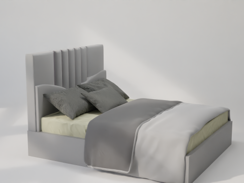 Kent Bluestare Bed 3D 모델