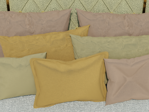 Ayla Mashriha Bed 3Dモデル