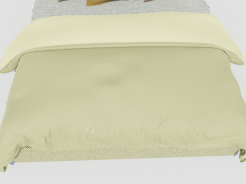 Ayla Mashriha Bed 3Dモデル