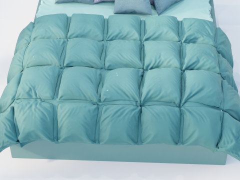 Nigar Modena Bed Model 3D