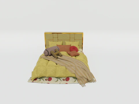 Alto Masha Bed 3D Model