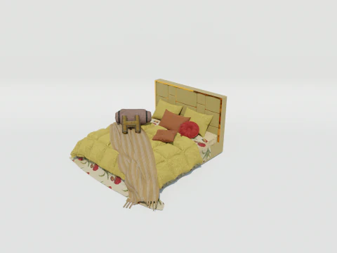 Alto Masha Bed 3D Model