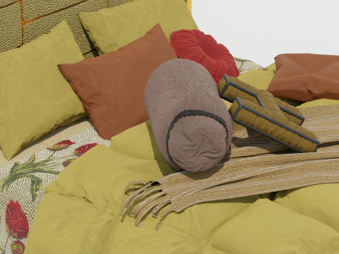 Alto Masha Bed 3D Model