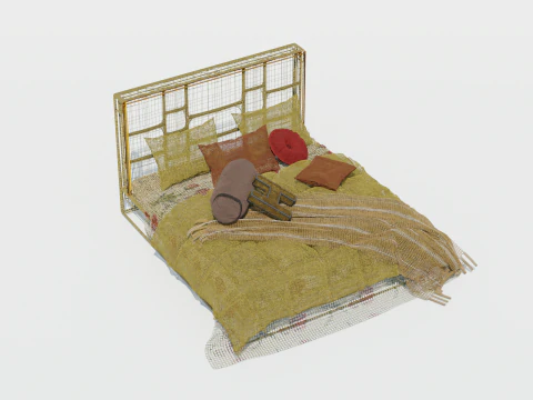 Alto Masha Bed 3D Model