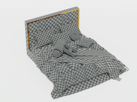 Alto Masha Bed 3D Модель