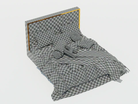 Alto Masha Bed 3D Model