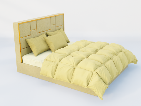 Alto Masha Bed 3D Модель