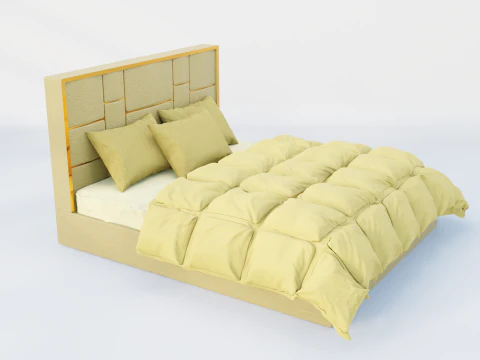 Alto Masha Bed 3D Model