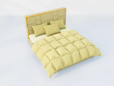 Alto Masha Bed 3D Model