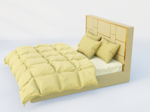 Alto Masha Bed 3D Модель