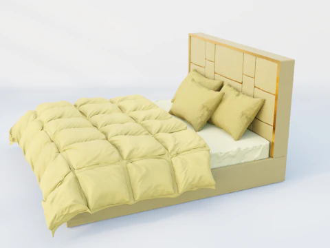 Alto Masha Bed 3D Model