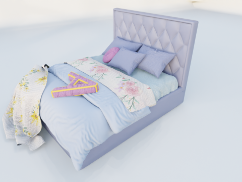 Tiara Baxter Bed Modèle 3D