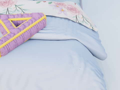 Tiara Baxter Bed Modèle 3D
