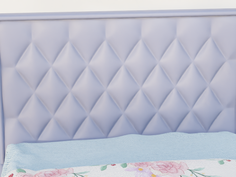 Tiara Baxter Bed Modèle 3D