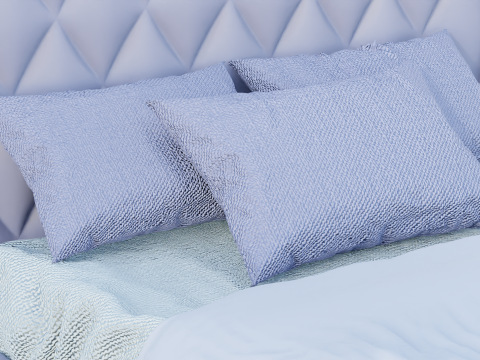 Tiara Baxter Bed Modèle 3D