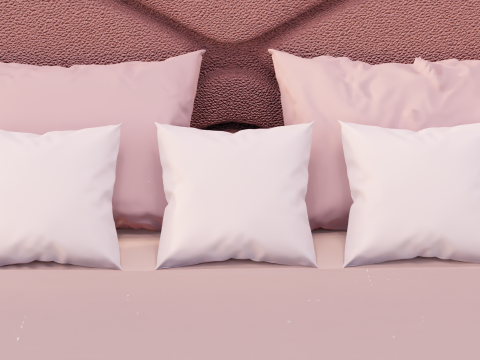 Jacinta Madrid Bed 3Dモデル