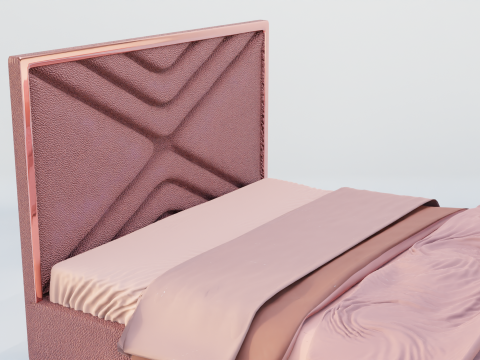 Jacinta Madrid Bed 3Dモデル