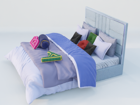 Reverie Echo Bed 3Dモデル